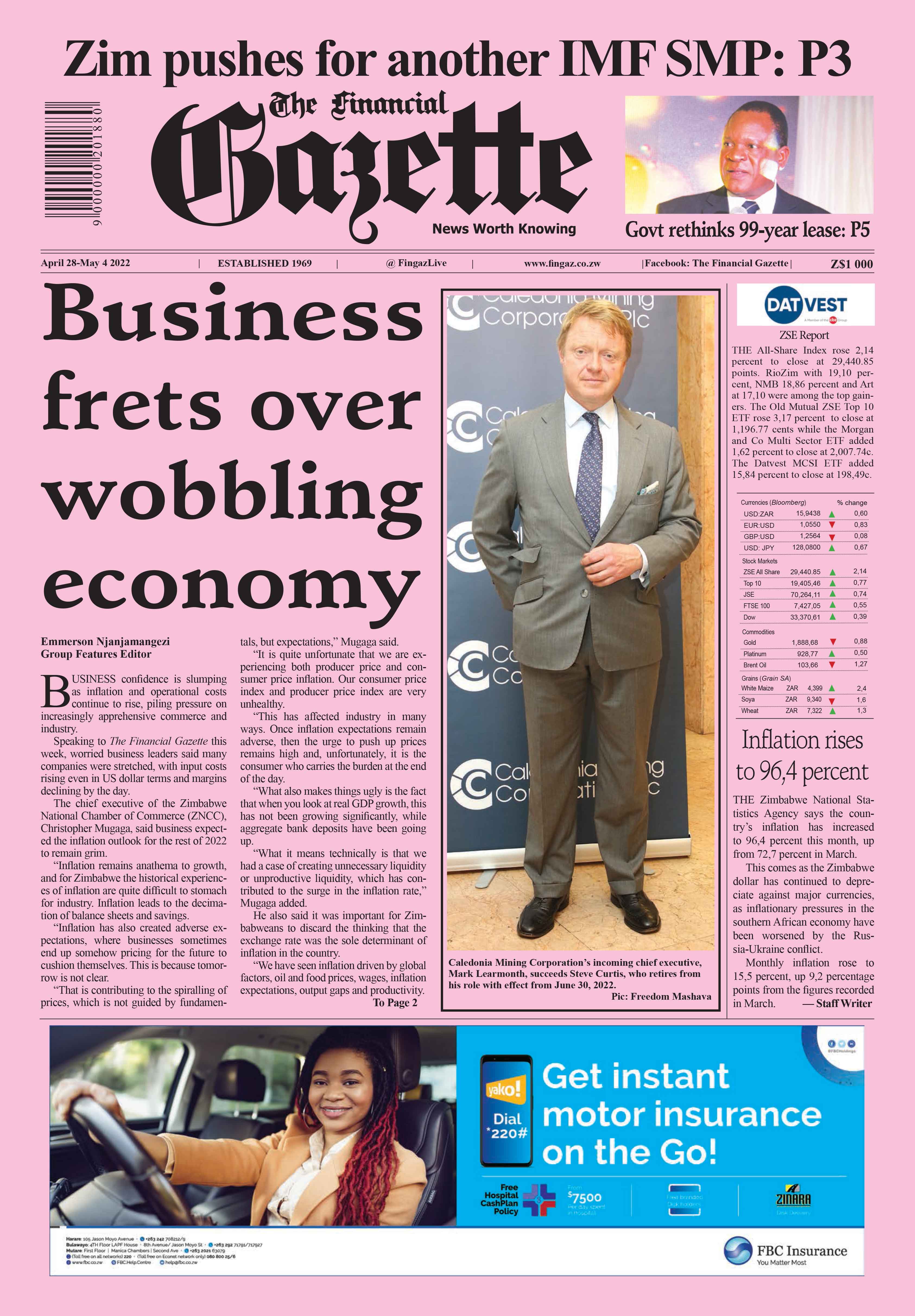 Thursday 28 April 2022