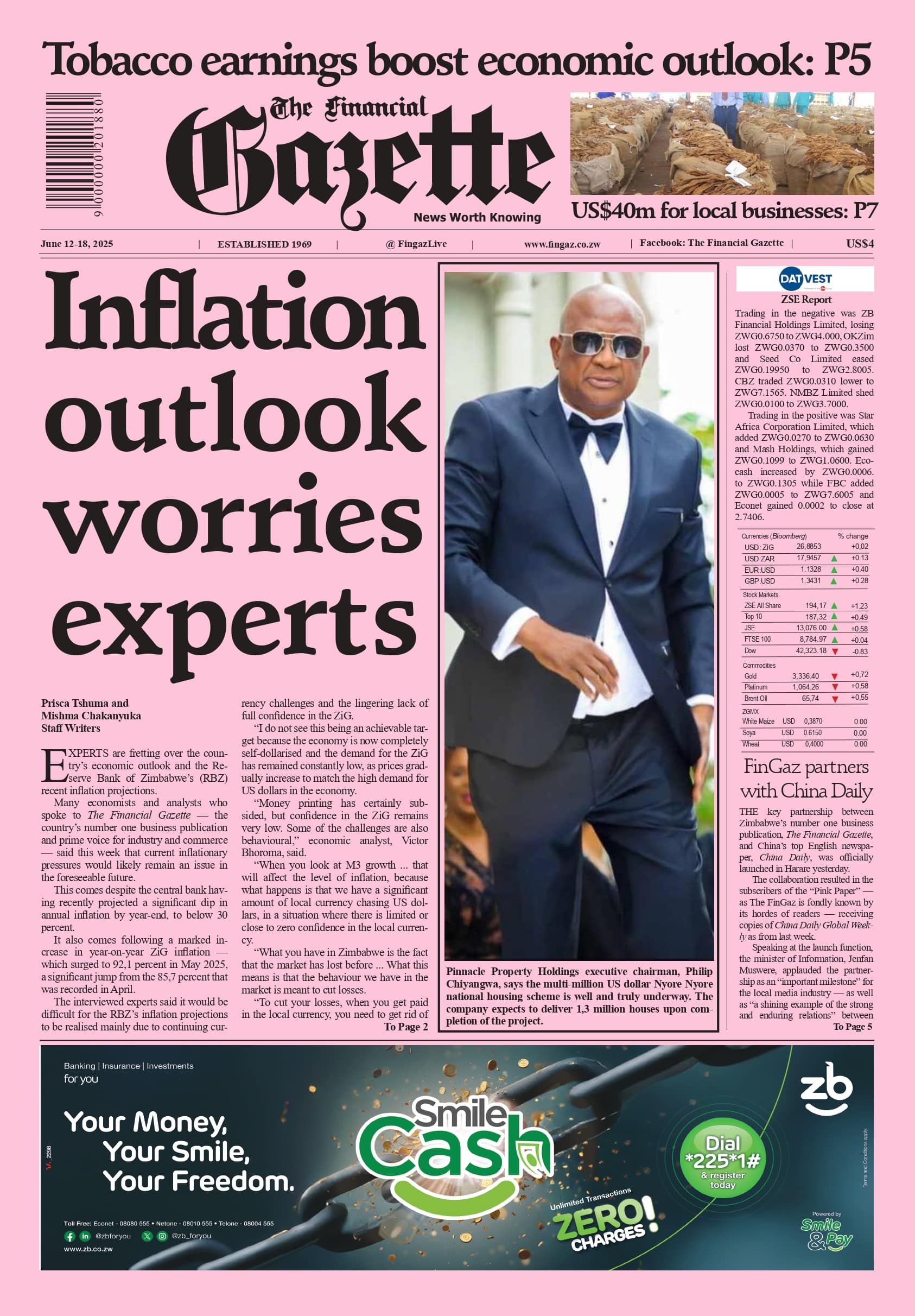 Thursday 12 June 2025