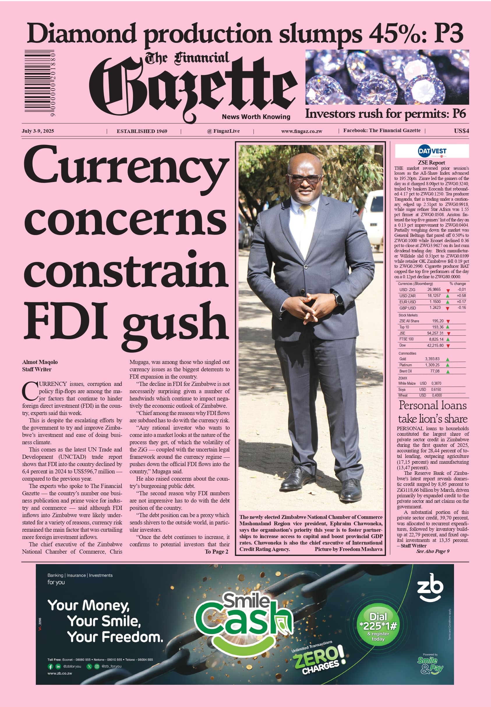 Thursday 3 July 2025